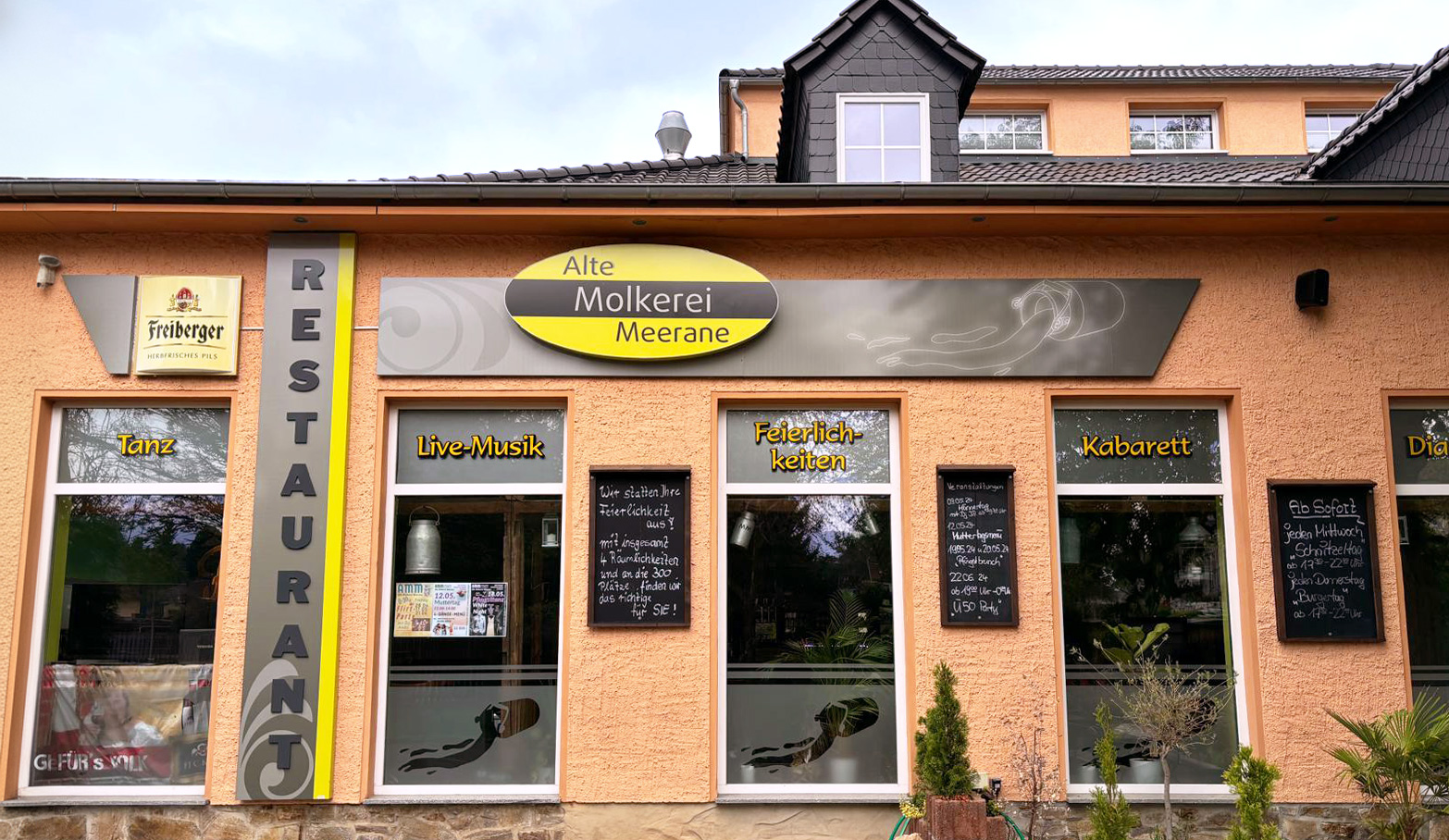 Außenansicht Alte Molkerei in Meerane Außenansicht Alte Molkerei in Meerane